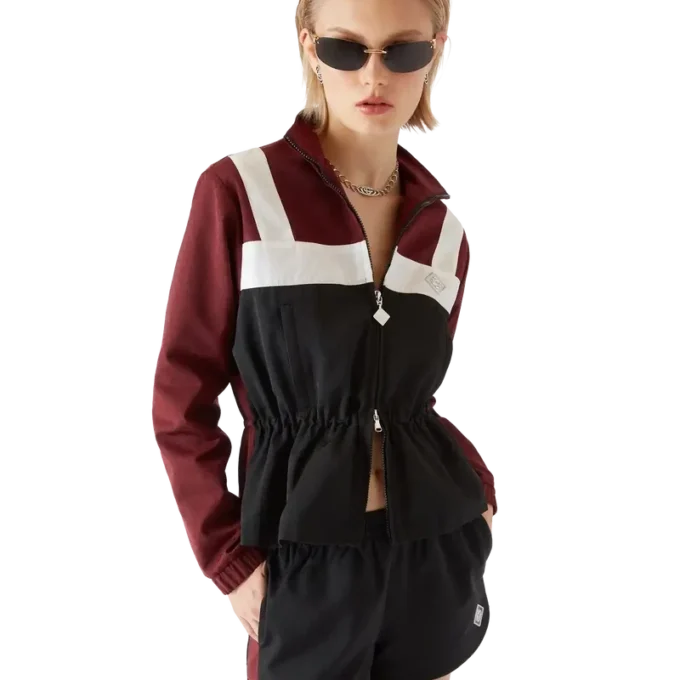 Nylon-Monogram-Windjacke