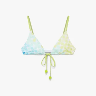 Optic Drop String Beaded Bikini-Oberteil