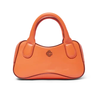Orangefarbene Micro-Bowlingtasche