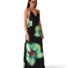 Orchid Glitch Seidenkleid Orchid Glitch Seidenkleid