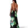 Orchid Glitch Seidenkleid Orchid Glitch Seidenkleid