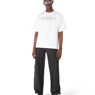 Oversized-Sweathose mit Einsätzen