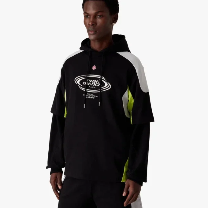 Oversized-T-Shirt mit kurzen Ärmeln und Colour-Blocking