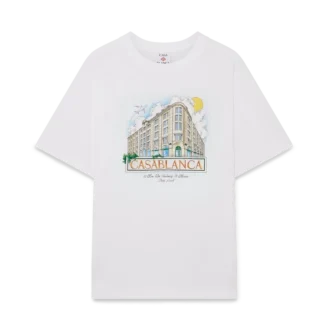 Paris Store bedrucktes Kurzarm-T-Shirt
