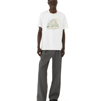 Paris Store bedrucktes Kurzarm-T-Shirt