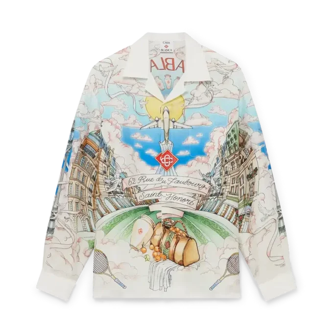 Paris Store Klassisches Langarmhemd