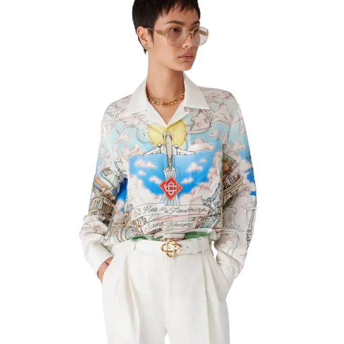 Paris Store Klassisches Langarmhemd