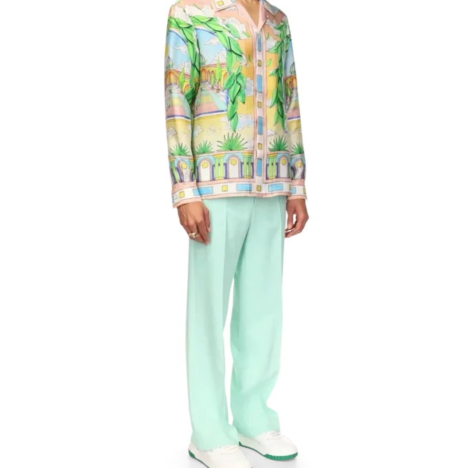 Paysage Ideal Seidenhemd