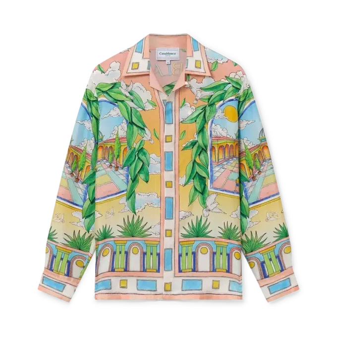 Paysage Ideal Seidenhemd