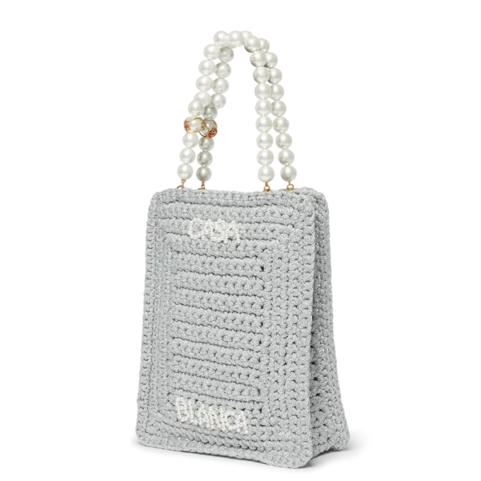 Pearl Mini Crochet Tasche