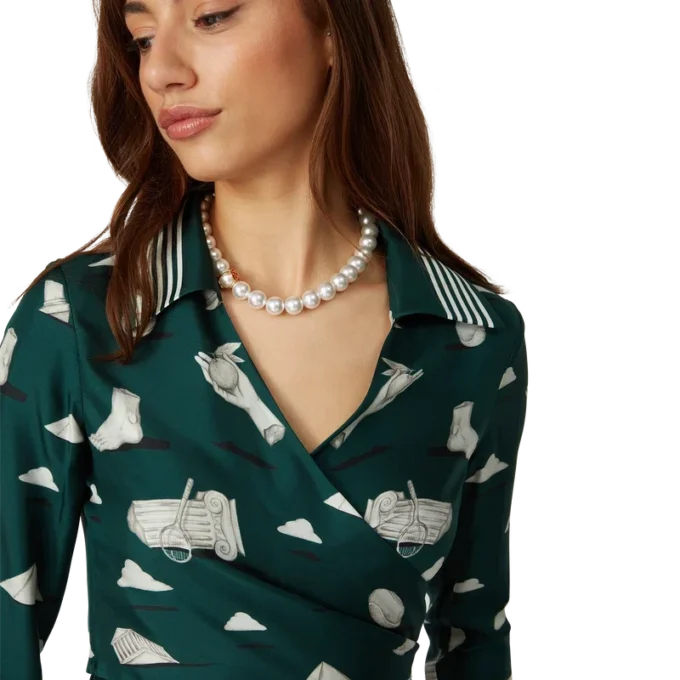 Perlenkette „Caged Pearl“