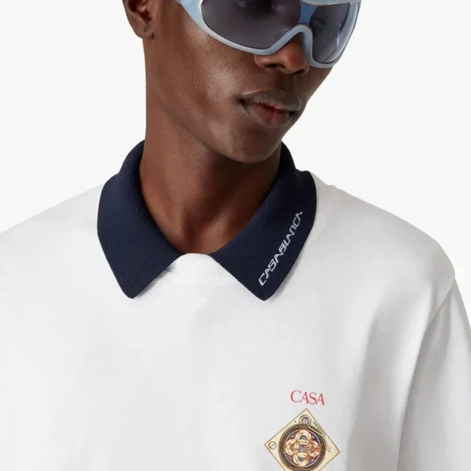 Sonnenbrille „Blue Outline Shield“