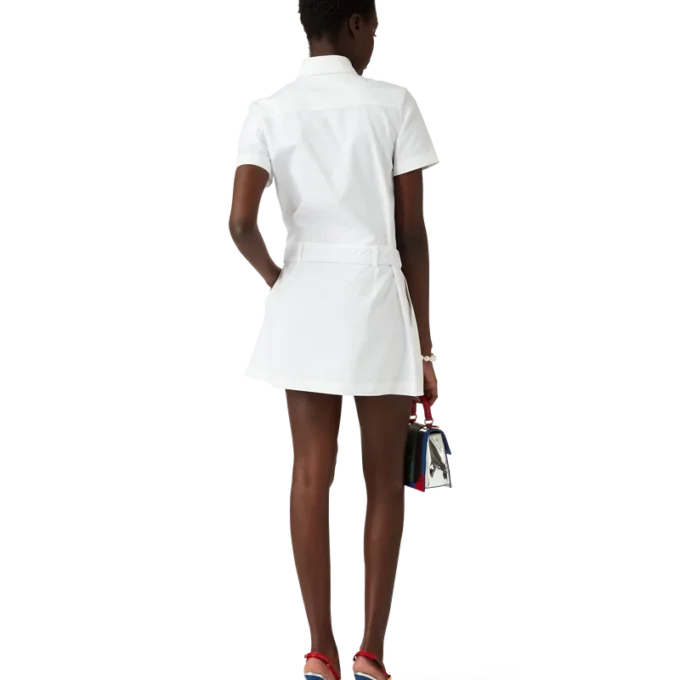 Plissiertes Tennis-Minikleid Plissiertes Tennis-Minikleid