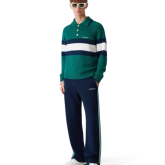 Polohemd mit Farbblock-Design