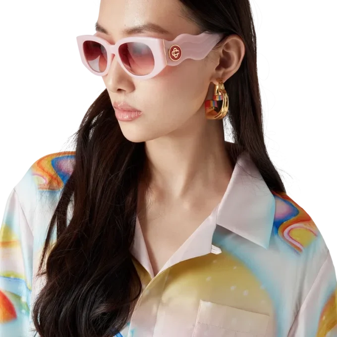 Psychedelic Nirvana Langarm-Seidenhemd Psychedelic Nirvana Langarm-Seidenhemd