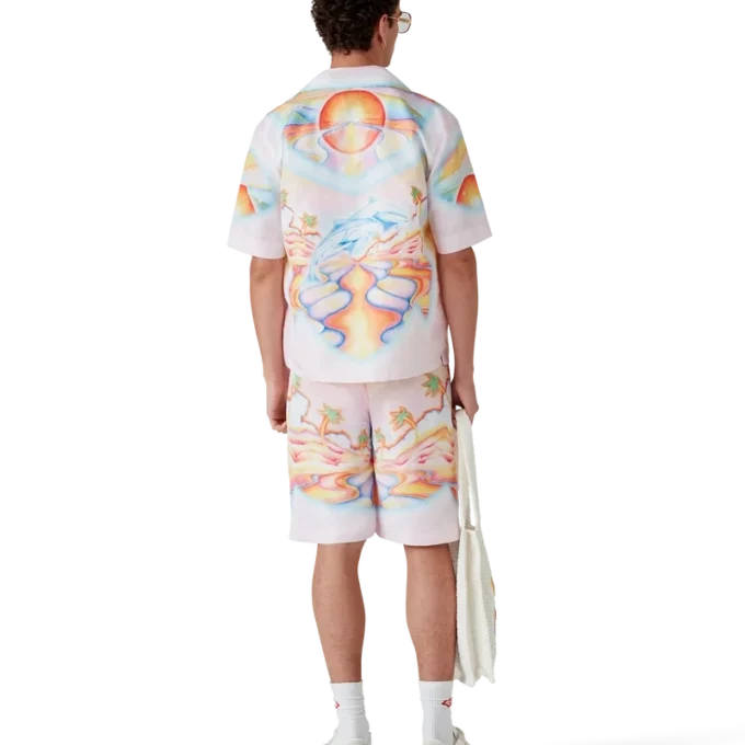 Psychedelic Nirvana Swim Shirt