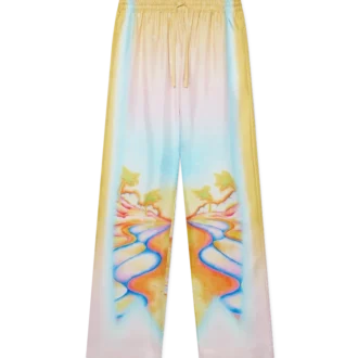 Psychedelische Nirvana-Seiden-Hose Psychedelische Nirvana-Seiden-Hose
