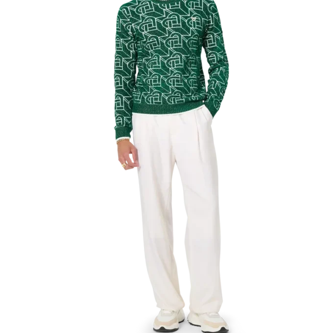 Pullover mit Herz-Monogramm Pullover mit Herz-Monogramm