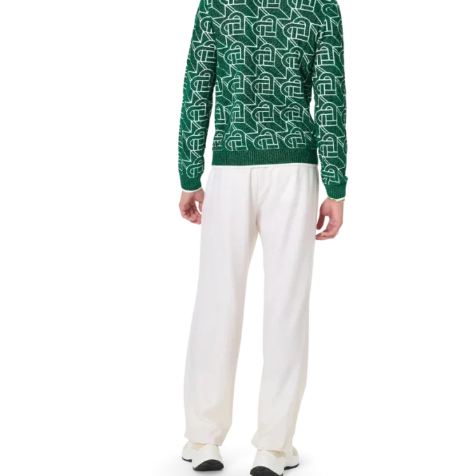 Pullover mit Herz-Monogramm Pullover mit Herz-Monogramm