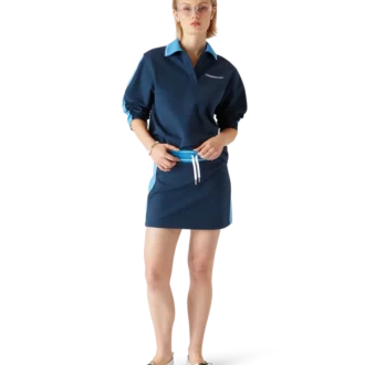 Punto Polo Sweatshirt mit Kragen