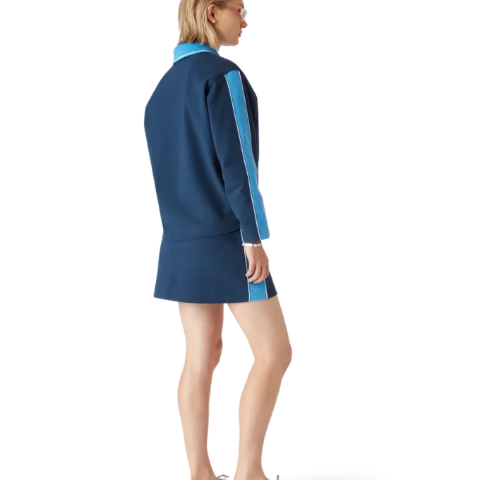 Punto Polo Sweatshirt mit Kragen