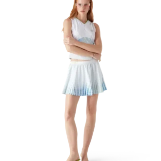 Racerrock mit Tennis-Print