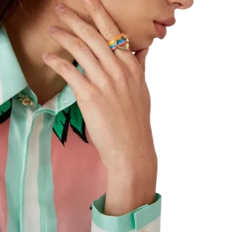 Rainbow Heart Ring Rainbow Heart Ring