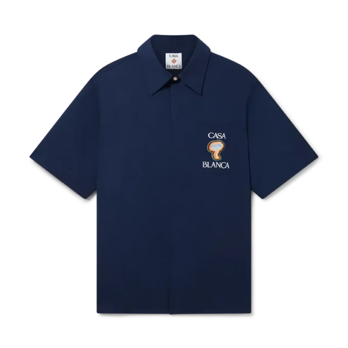 Rainbow Mushroom Kurzarmhemd Rainbow Mushroom Kurzarmhemd