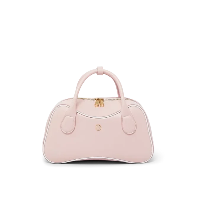Rosa Bowling Micro-Tasche