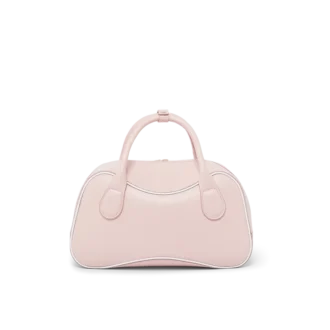Rosa Bowling Micro-Tasche