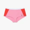 Rosa Monogram-Bikini-Shorts Rosa Monogram-Bikini-Shorts