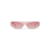 Rosa Sportsonnenbrille