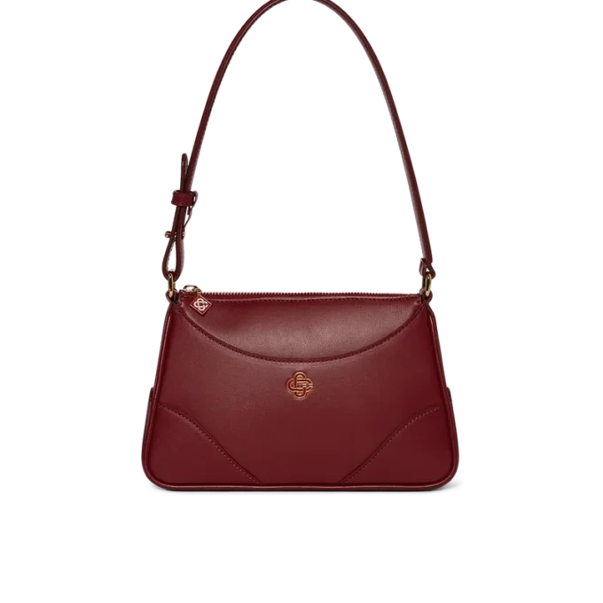 Rote Jeanne Pochette-Umhängetasche Rote Jeanne Pochette-Umhängetasche