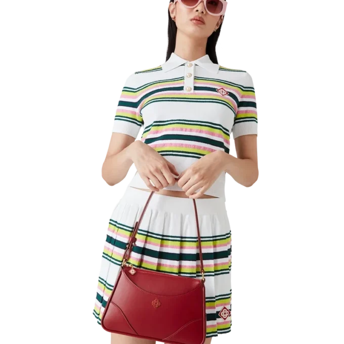 Rote Jeanne Pochette-Umhängetasche Rote Jeanne Pochette-Umhängetasche