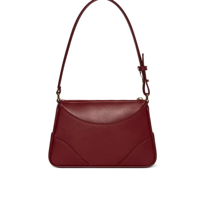 Rote Jeanne Pochette-Umhängetasche Rote Jeanne Pochette-Umhängetasche