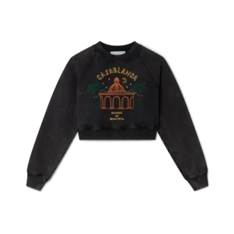 School of Beautiful Cropped Sweatshirt