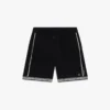 Schwarze Mesh-Shorts Schwarze Mesh-Shorts