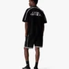 Schwarze Mesh-Shorts Schwarze Mesh-Shorts