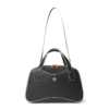 Schwarze Mini-Louise-Tasche