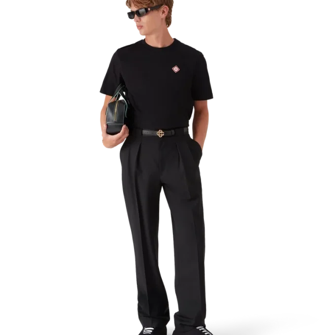 Schwarzer Arch-Strick-Sneaker für Herren Schwarzer Arch-Strick-Sneaker für Herren