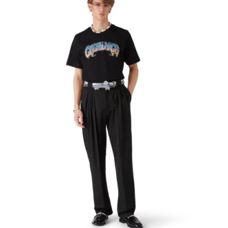 Schwarzer Bamboo Loafer