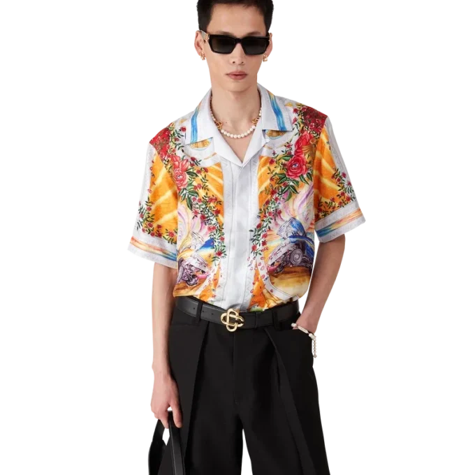 Schwarzer Gürtel mit CC-Logo