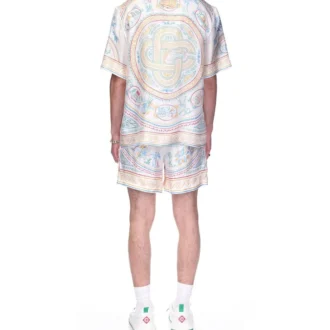 Seidenhemd „Crayon Vase“