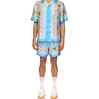 Seidenhemd „Le Plongeon“