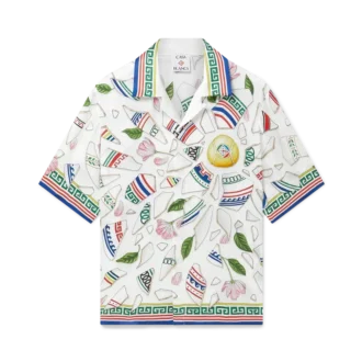 Seidenhemd „Le Vase Brise“