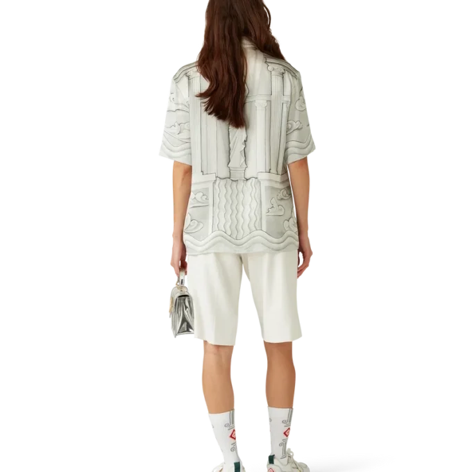 Seidenhemd „Sacred Stone“