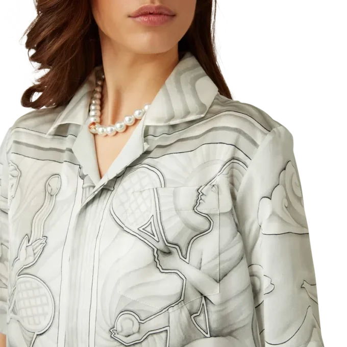 Seidenhemd „Sacred Stone“