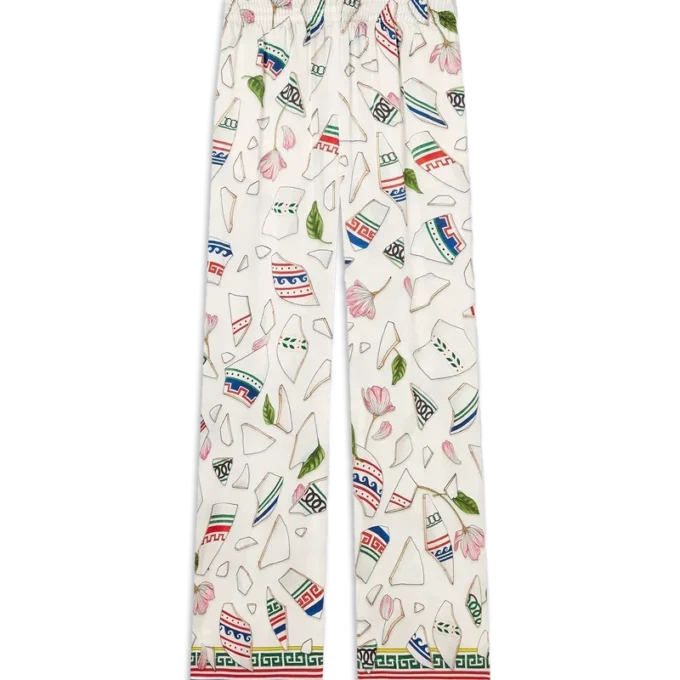 Seidenhose „Le Vase Brise“