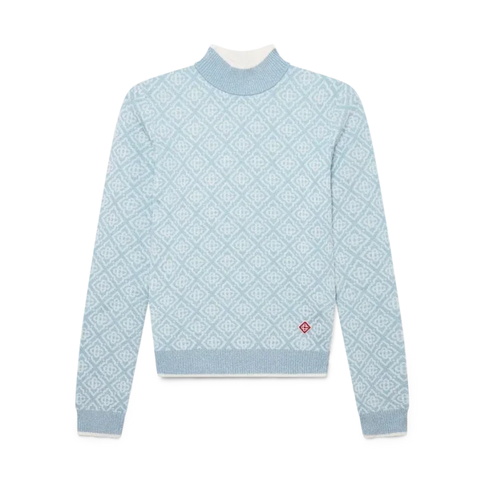 Ski Monogram High Neck Top