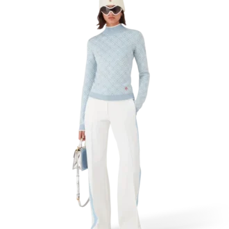 Ski Monogram High Neck Top